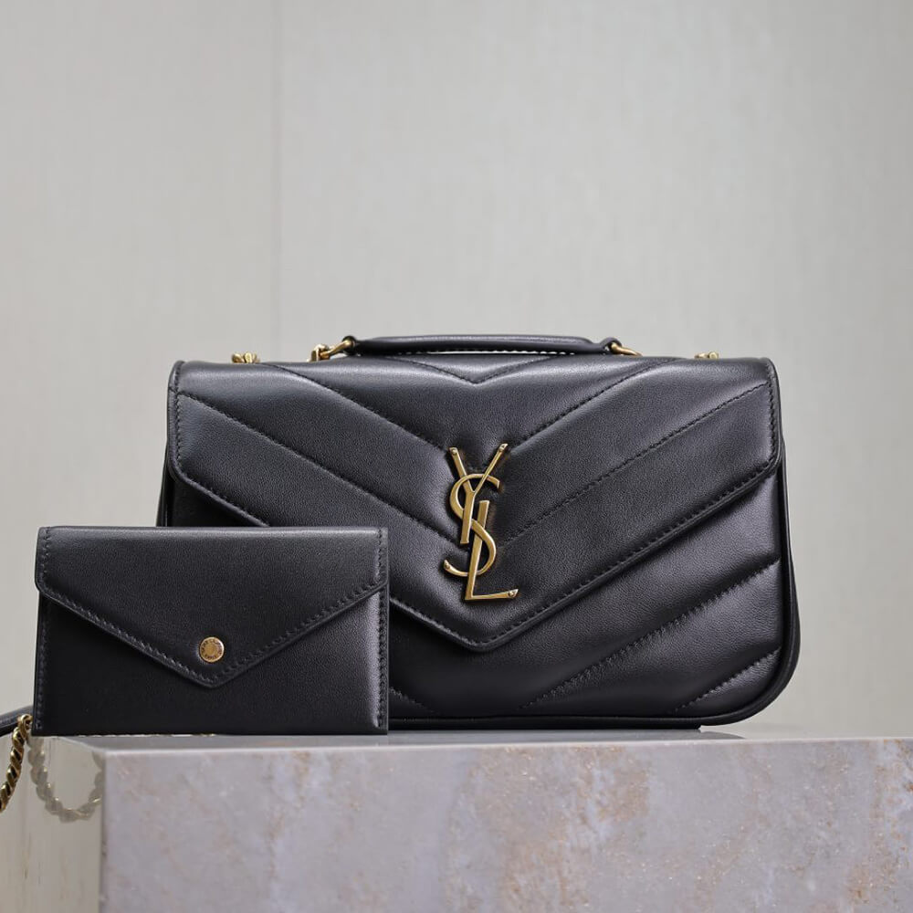 Y51  LOULOU small in MATELASSÉ lambskin