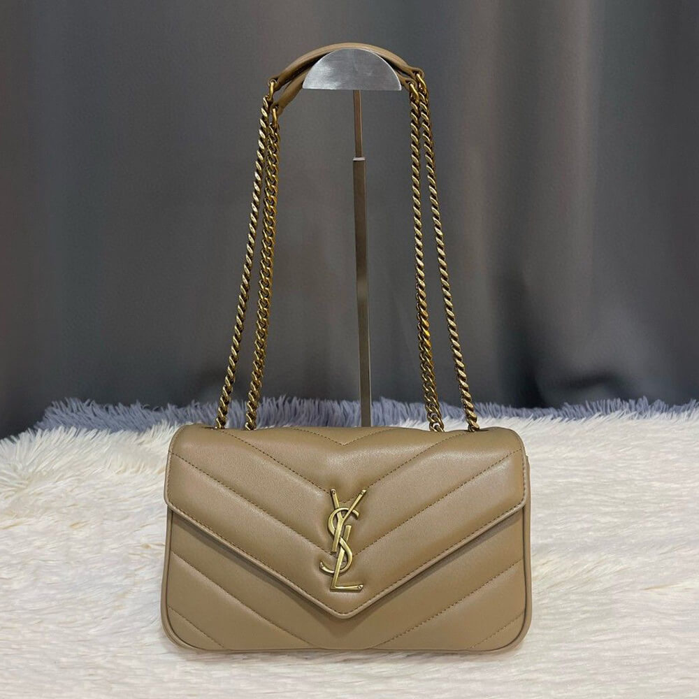 Y51  LOULOU small in MATELASSÉ lambskin