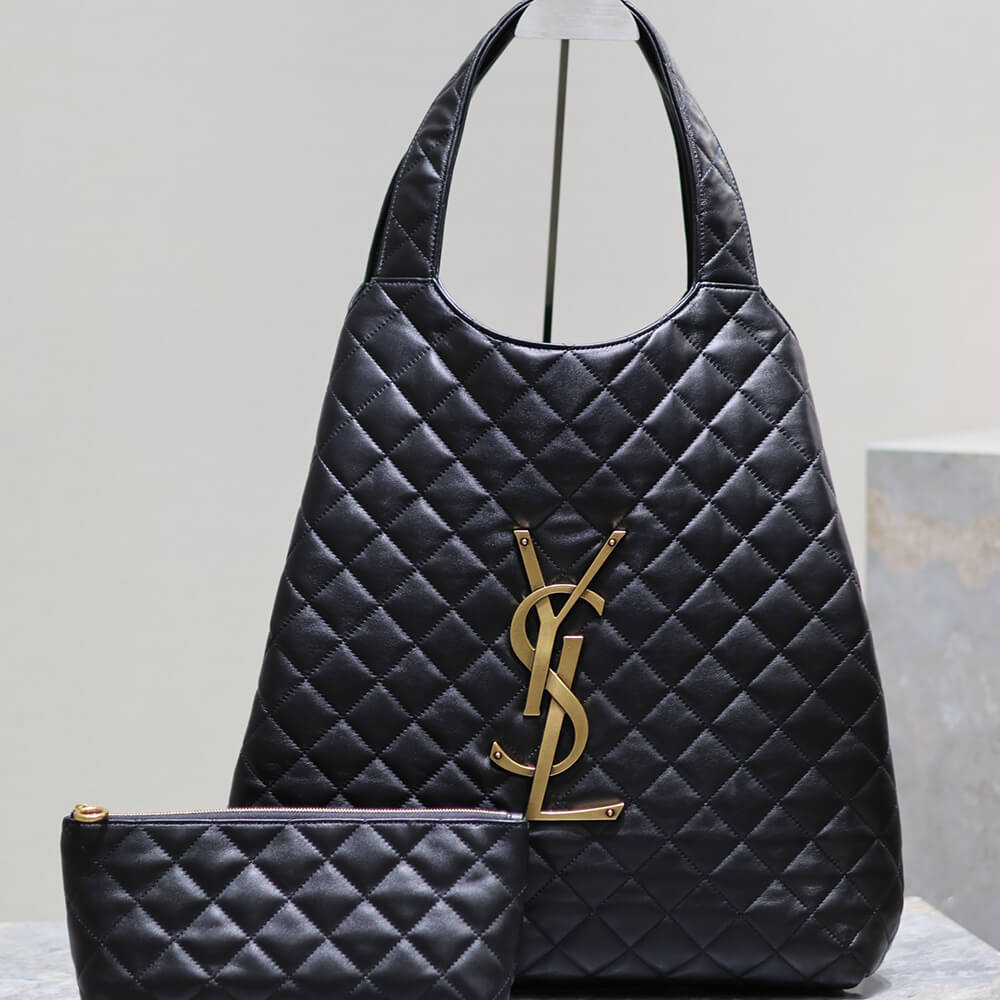 Y51 ICARE maxi shopping bag in quilted lambskin