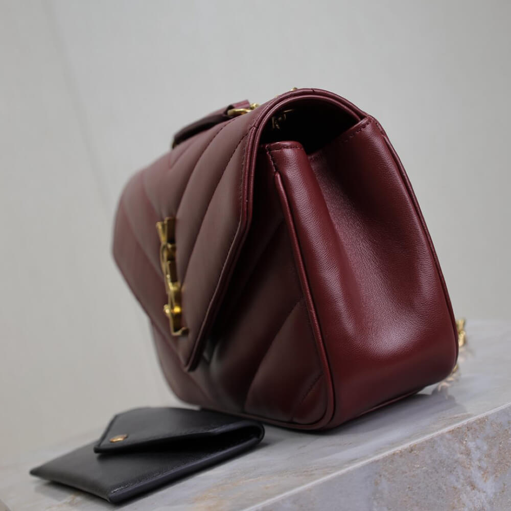 Y51 LOULOU small in MATELASSÉ lambskin