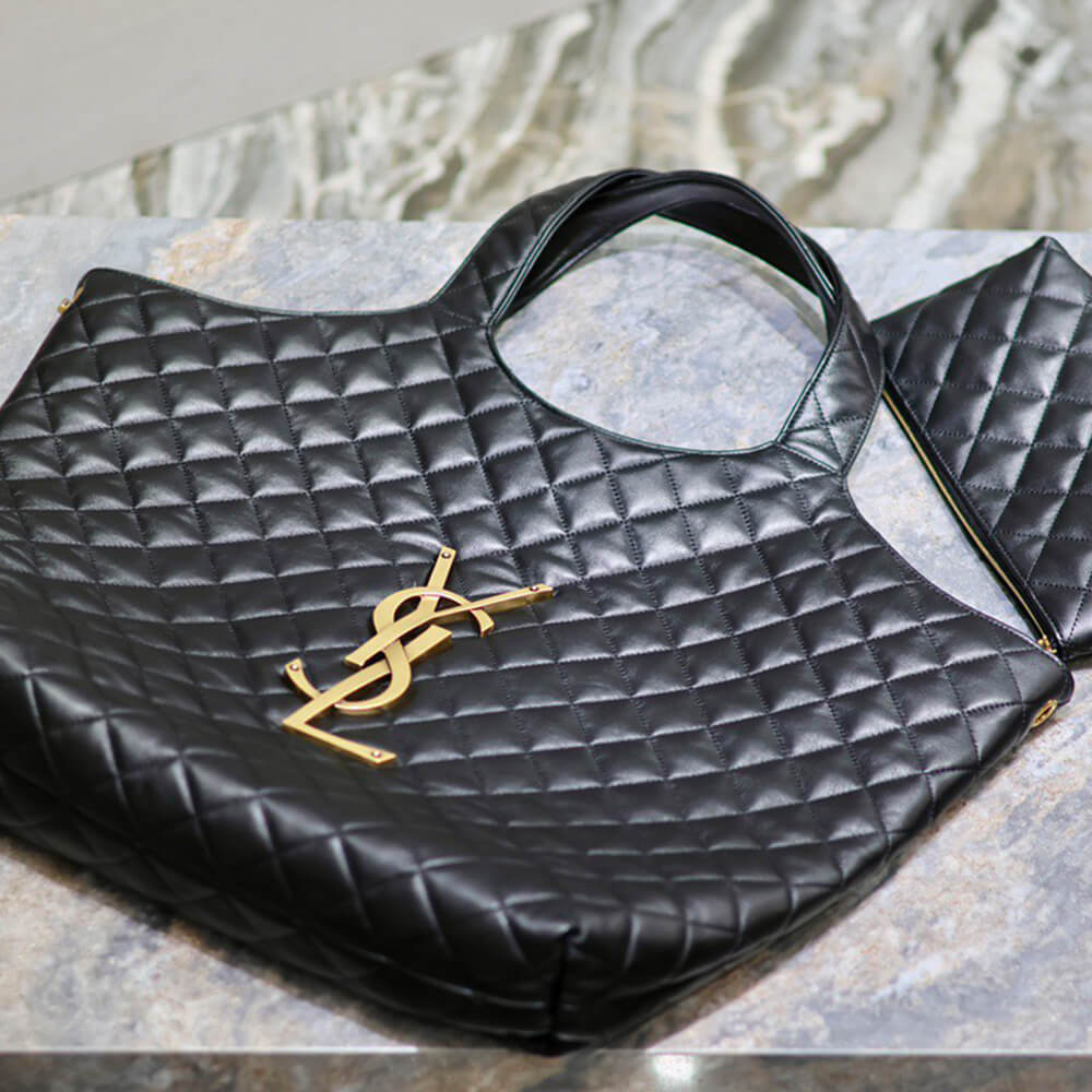 Y51 ICARE maxi shopping bag in quilted lambskin